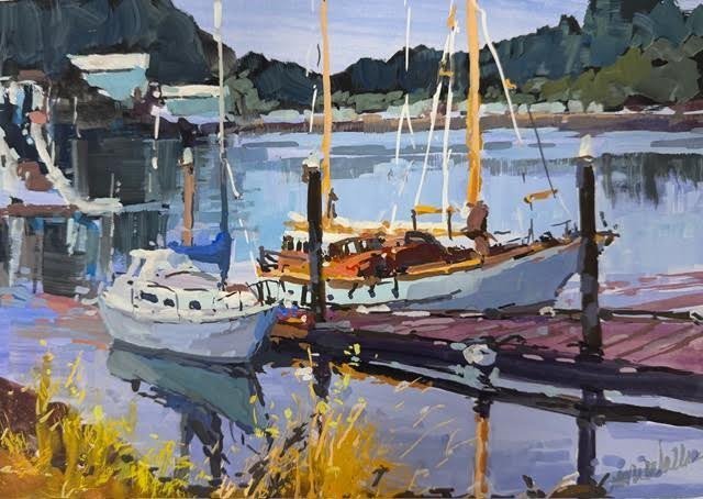 Docked At LaConner