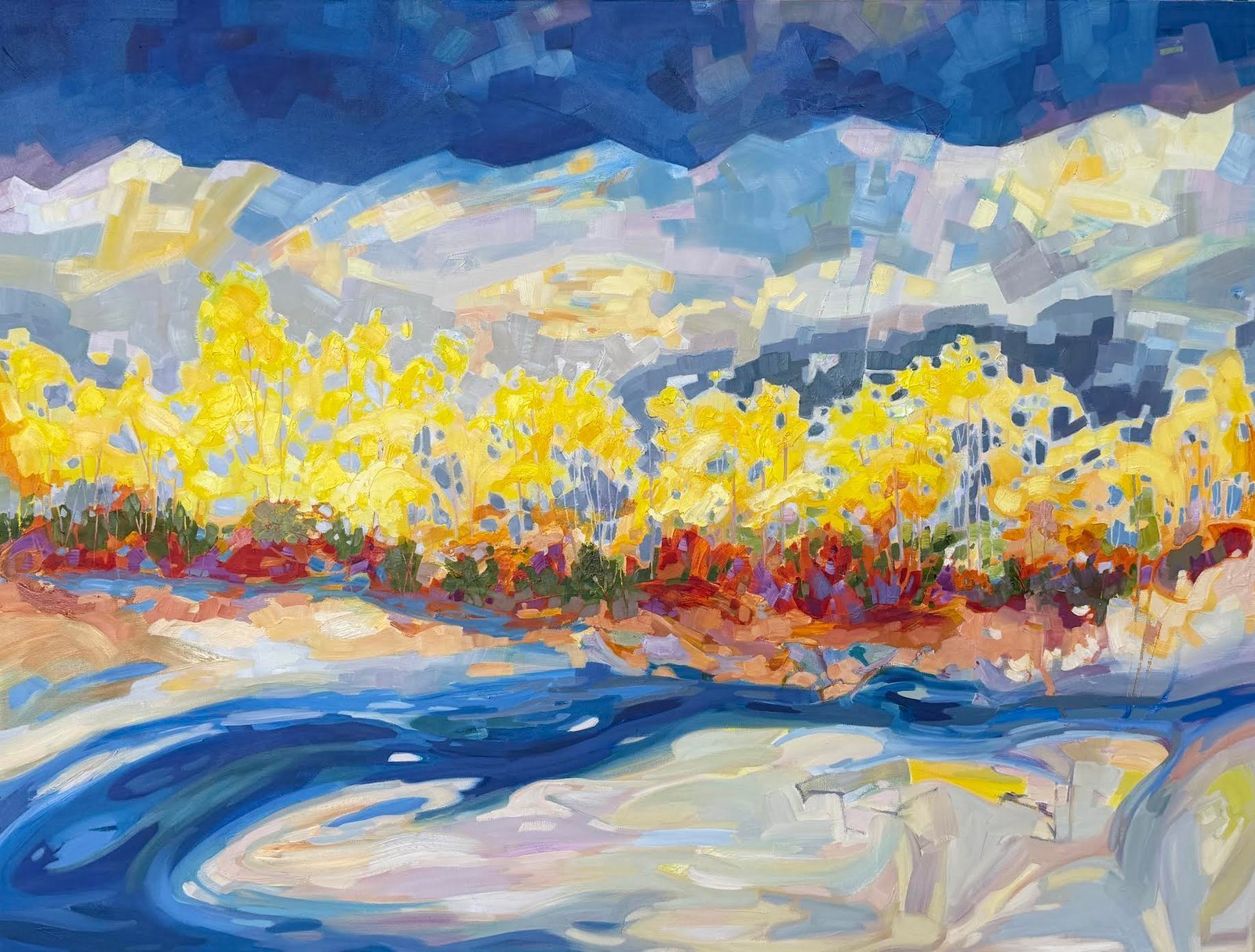 Color Along The Creek