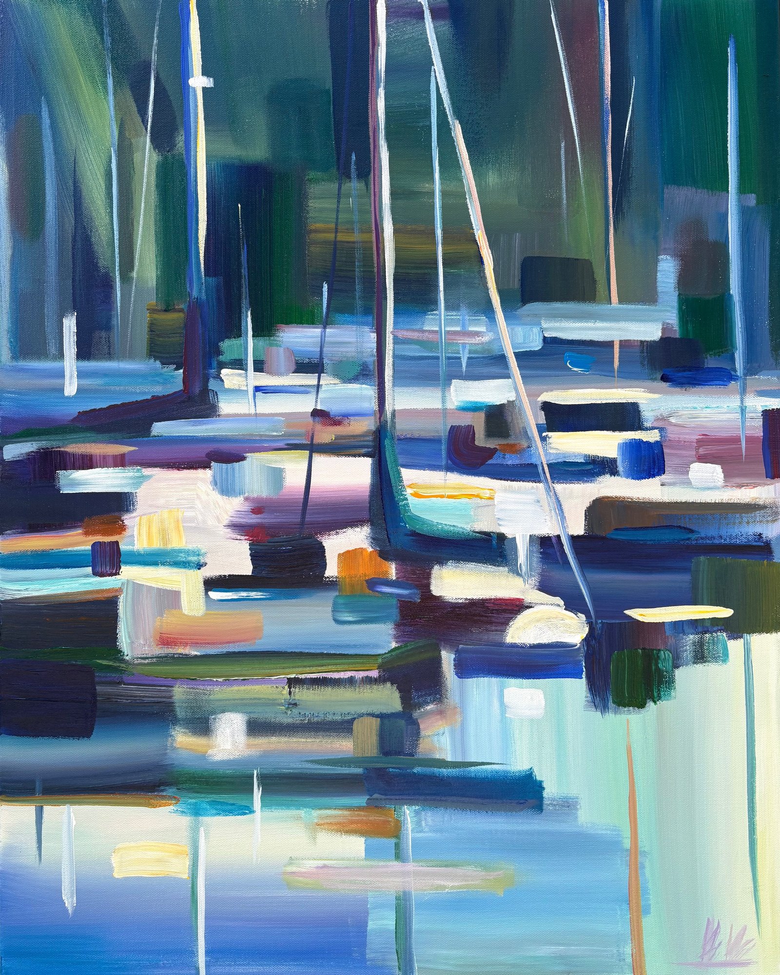 Lines Over Water