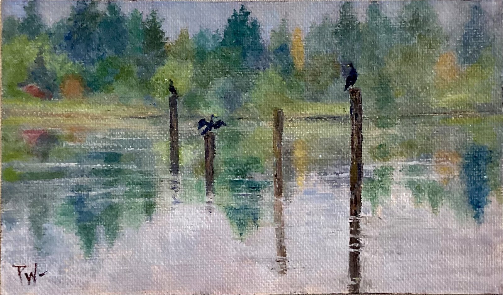 Perched on Eagle Harbor